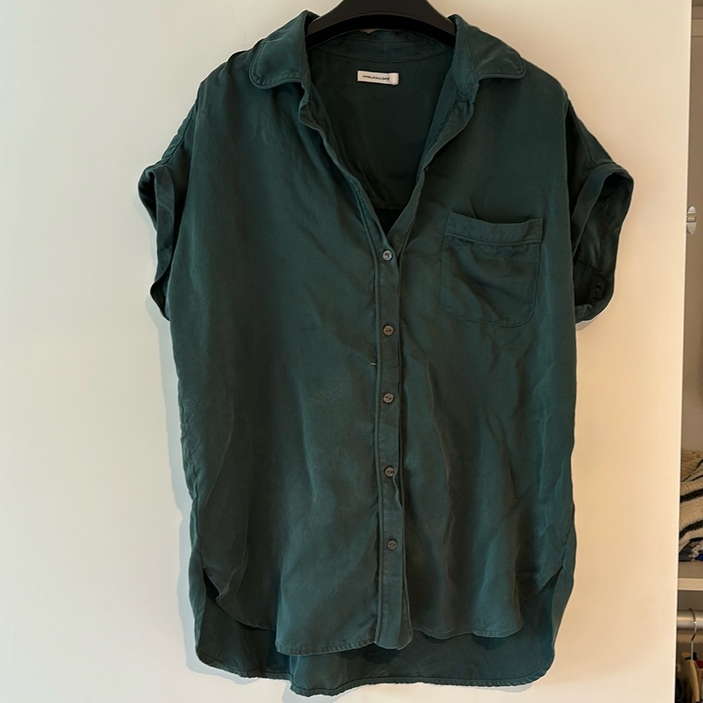 Unsubscribed Silk Pajama-style Top